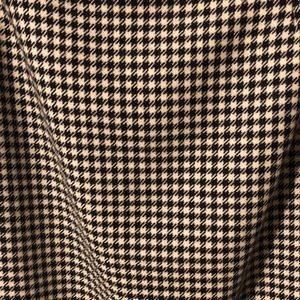 houndstooth black cream Jones New York skirt sz 6